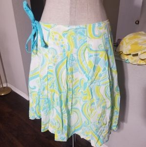Lilly Pulitzer Wrap Skirt